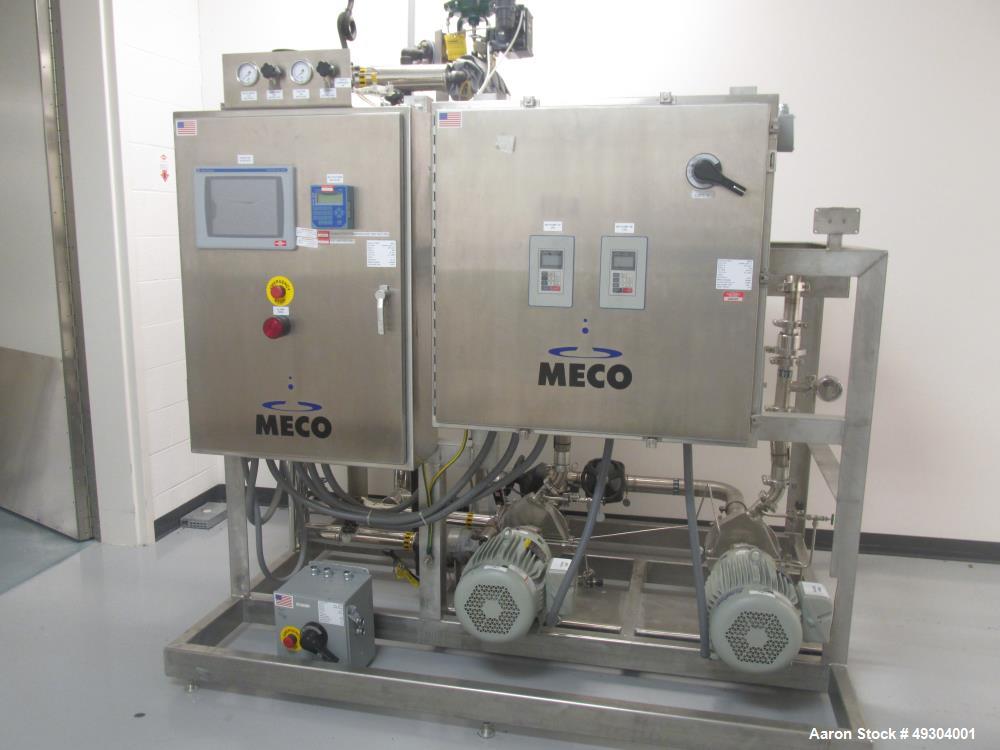 Used MECO Stainless Steel WFI (Water for Injection) System.