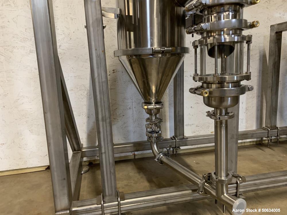 Used Custom Built "Twin 99" Falling Film Evaporator