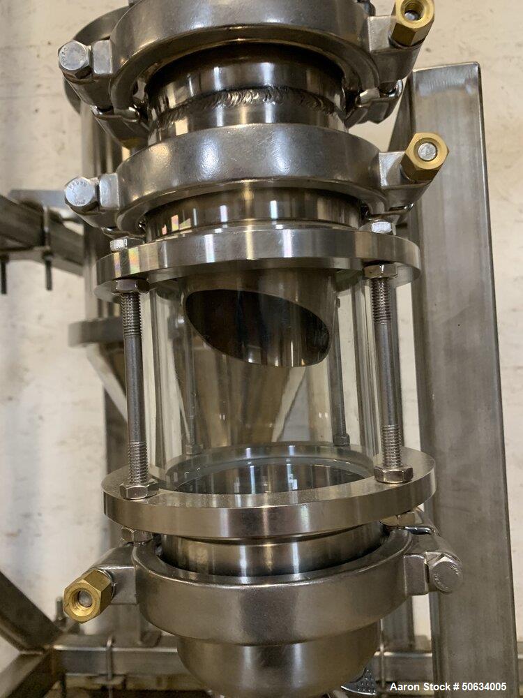 Used Custom Built "Twin 99" Falling Film Evaporator