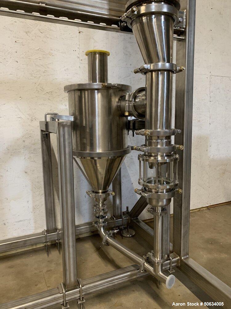Used Custom Built "Twin 99" Falling Film Evaporator