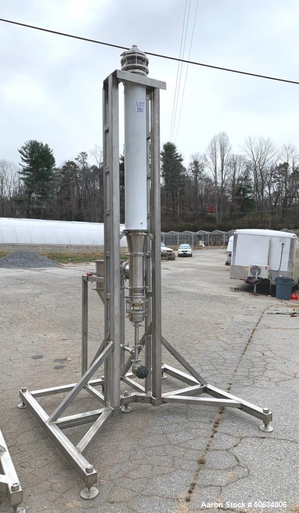 Used- Custom Built Biopharma Falling Film Evaporator