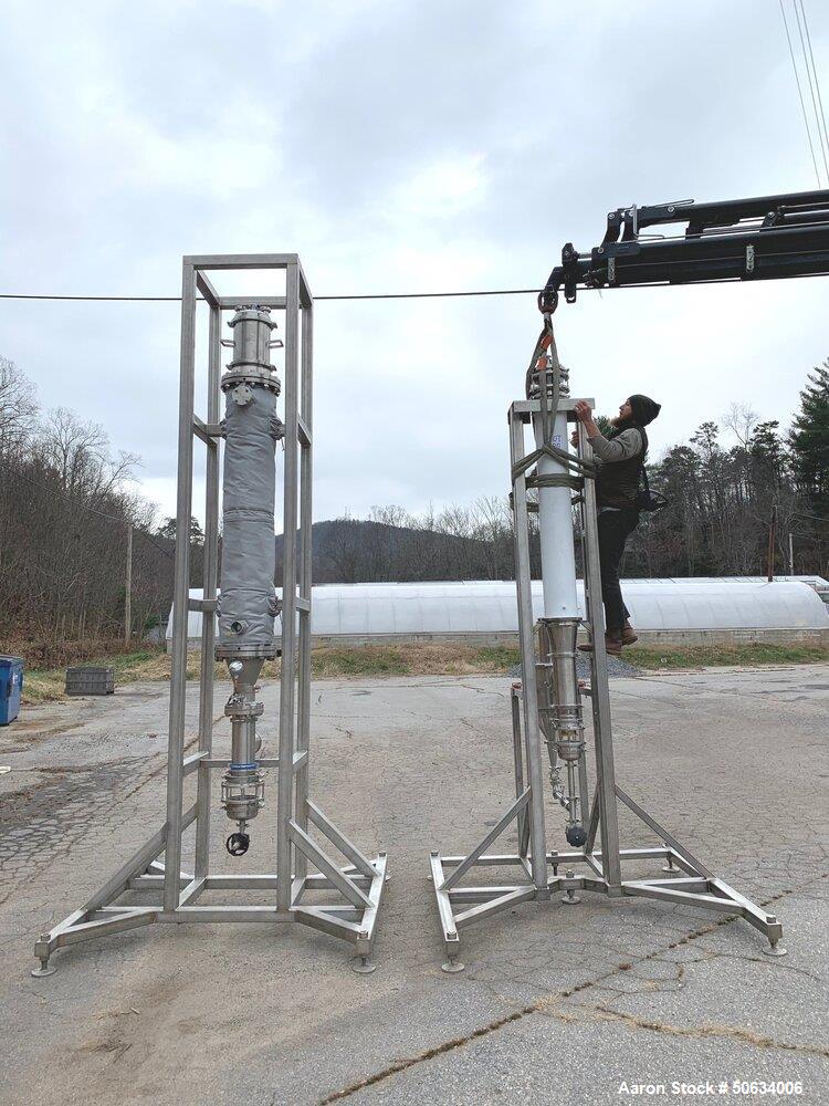 Used Custom Built Biopharma Falling Film Evaporator