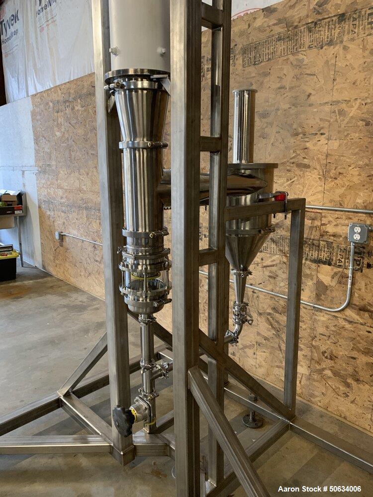 Used Custom Built Biopharma Falling Film Evaporator