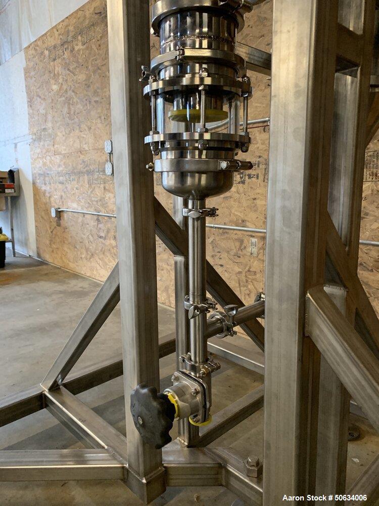 Used Custom Built Biopharma Falling Film Evaporator