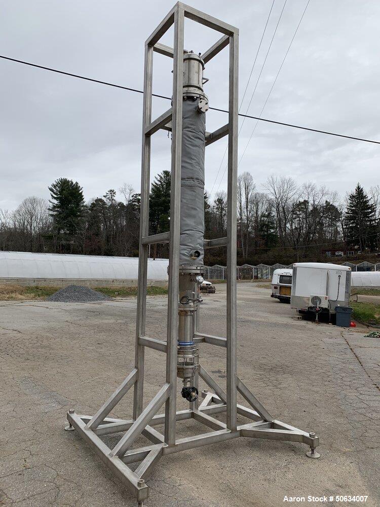 Used Custom Built "Big Bertha" Falling Film Evaporator