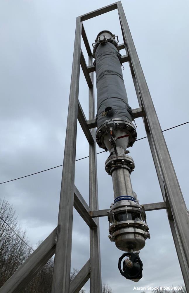 Used Custom Built "Big Bertha" Falling Film Evaporator