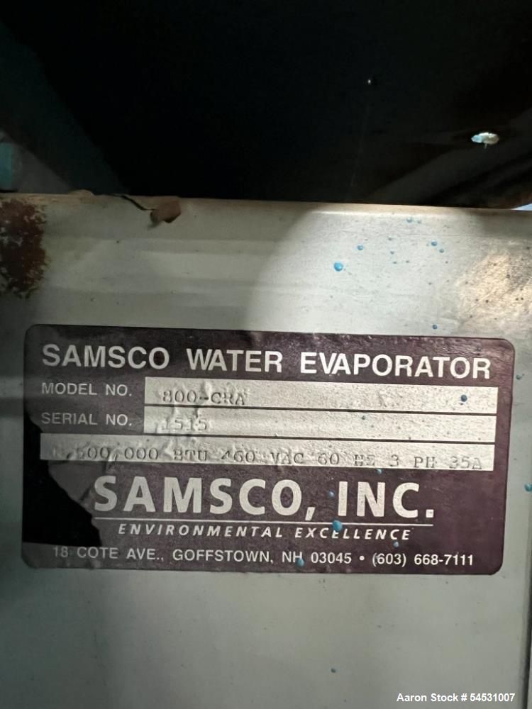 Used 800 Series Water Evaporator