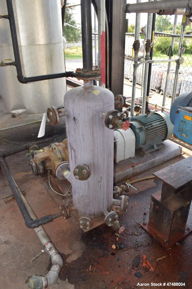 Used C.E. Howard Distillation System Consisting Of: (1) Approximate 18" diameter x 214" tall stainless steel column. (1) Approximate 250 gallon jacketed tank. Internal rated Vacuum/15 psi at 353 degr...
