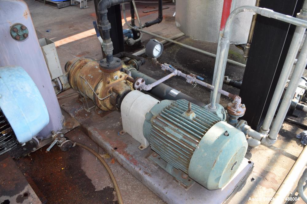 Used C.E. Howard Distillation System Consisting Of: (1) Approximate 18" diameter x 214" tall stainless steel column. (1) Approximate 250 gallon jacketed tank. Internal rated Vacuum/15 psi at 353 degr...