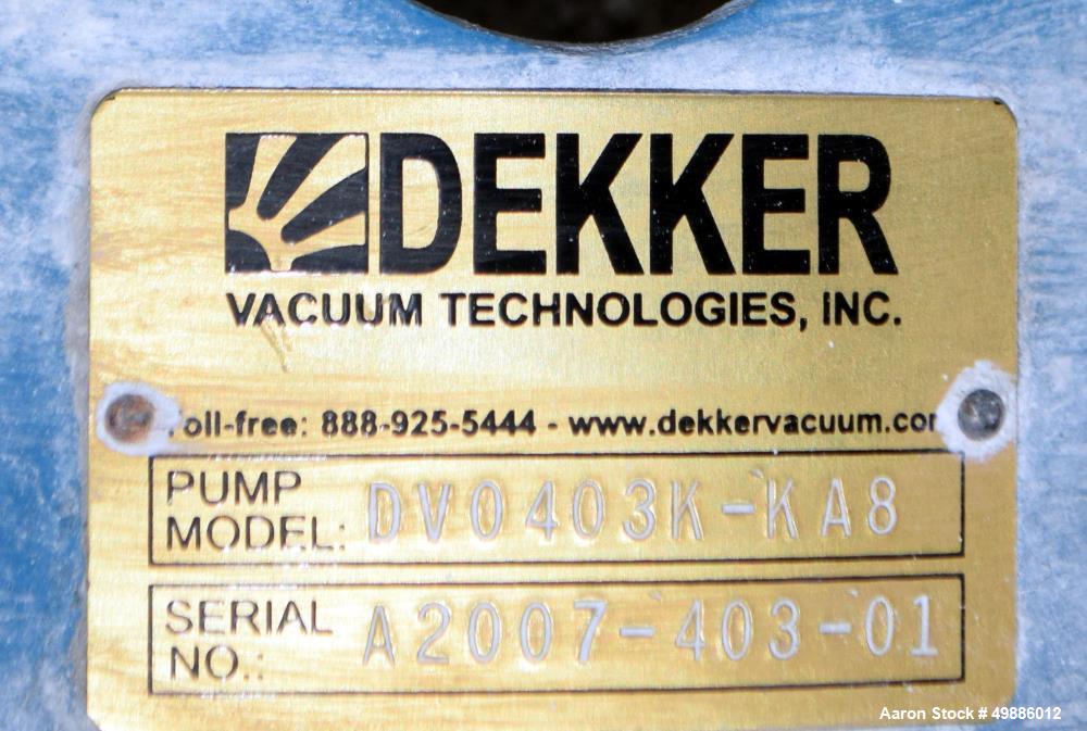 Used Dedert Forced Circulation Crystallizer