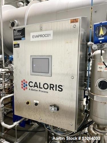 Used Caloris MVR Forced Circulation Evaporator System | Model Evaproco1 | 2000 kg/hr Evaporation Rate | Complete System