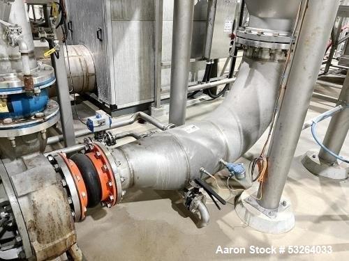Used Caloris MVR Forced Circulation Evaporator System | Model Evaproco1 | 2000 kg/hr Evaporation Rate | Complete System