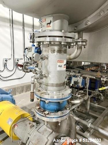 Used Caloris MVR Forced Circulation Evaporator System | Model Evaproco1 | 2000 kg/hr Evaporation Rate | Complete System