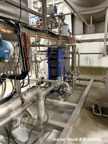 Used Caloris MVR Forced Circulation Evaporator System | Model Evaproco1 | 2000 kg/hr Evaporation Rate | Complete System