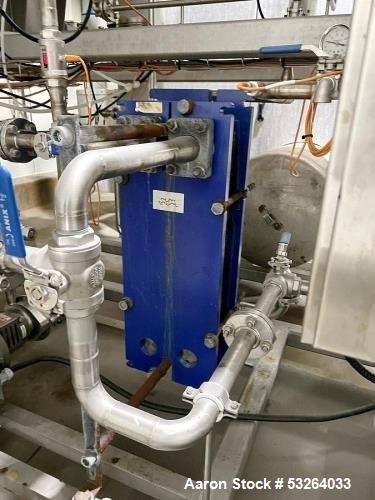 Used Caloris MVR Forced Circulation Evaporator System | Model Evaproco1 | 2000 kg/hr Evaporation Rate | Complete System