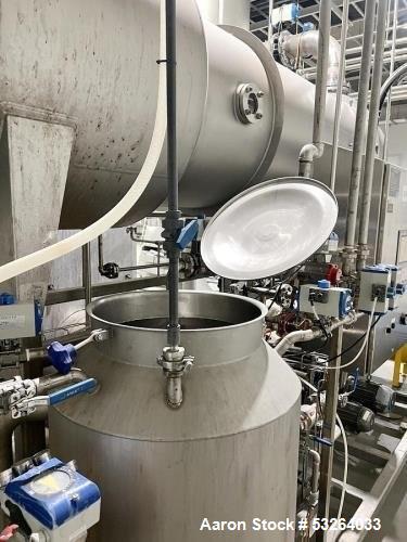 Used Caloris MVR Forced Circulation Evaporator System | Model Evaproco1 | 2000 kg/hr Evaporation Rate | Complete System