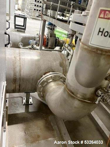 Used Caloris MVR Forced Circulation Evaporator System | Model Evaproco1 | 2000 kg/hr Evaporation Rate | Complete System