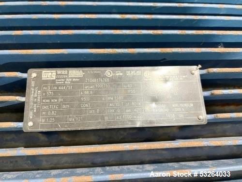 Used Caloris MVR Forced Circulation Evaporator System | Model Evaproco1 | 2000 kg/hr Evaporation Rate | Complete System