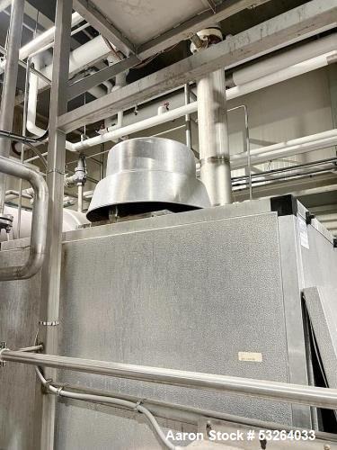 Used Caloris MVR Forced Circulation Evaporator System | Model Evaproco1 | 2000 kg/hr Evaporation Rate | Complete System
