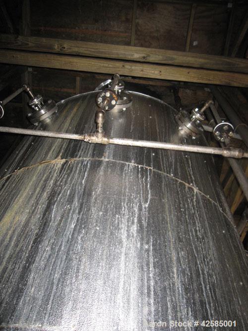 Used GEA / Niro Falling Film Mechanical Vapor Recompression (MVR) Evaporator. Single effect, approximately 1,500 square feet. Evaporative capacity: 3,688 lb/hour water. Materials of construction: pri...