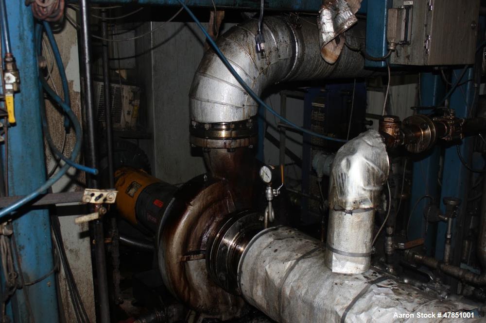 Used Encon Evaporator - Model MVC 900. 900 gallons per hour. Fully automated with PLC controls. Approximately 600 gallon separation vessel with vane, mesh, and fabric mist. Chemflo centrifugal pump. ...