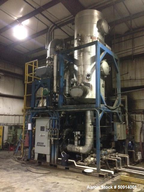 Used Encon Evaporator, Model MVC 900