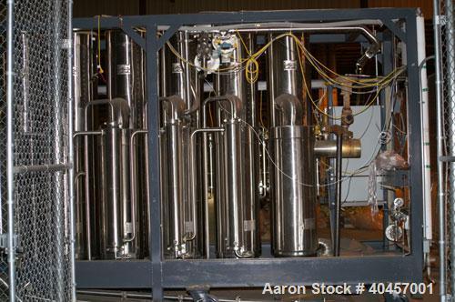 Used1998 Mueller Pyropure model MES-1400-6, 1400 gallon per hour wate