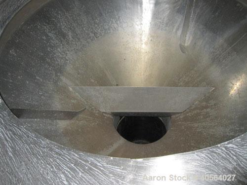 Used Ing. A. Rossi Triple Effect Continuous Fractional Evaporator, model ULTER, 316 stainless steel product contact areas. Approximately 2,500 to 3,000 square foot area. Forced circulation, rising fi...