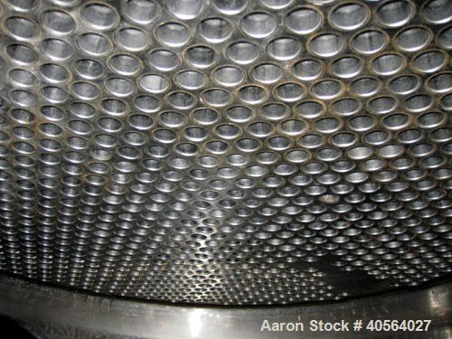 Used Ing. A. Rossi Triple Effect Continuous Fractional Evaporator, model ULTER, 316 stainless steel product contact areas. Approximately 2,500 to 3,000 square foot area. Forced circulation, rising fi...