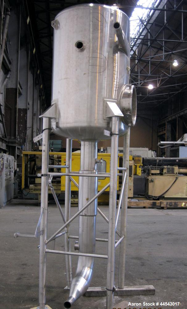 Used Stainless Steel 200 Gallon Evaporator Vapor Body Tank
