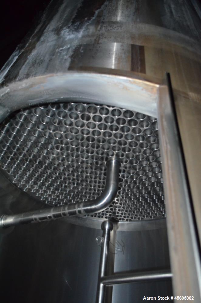 Used C.E. Rogers MVR Mechanical Vapor Re-compression Double Effect Evaporator