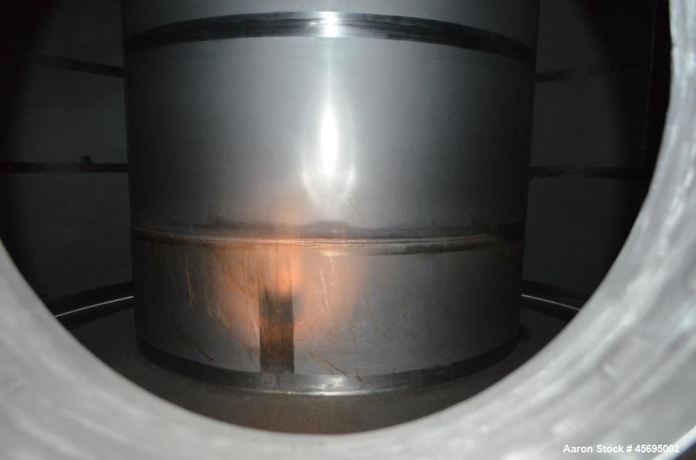 Used C.E. Rogers MVR Mechanical Vapor Re-compression Double Effect Evaporator