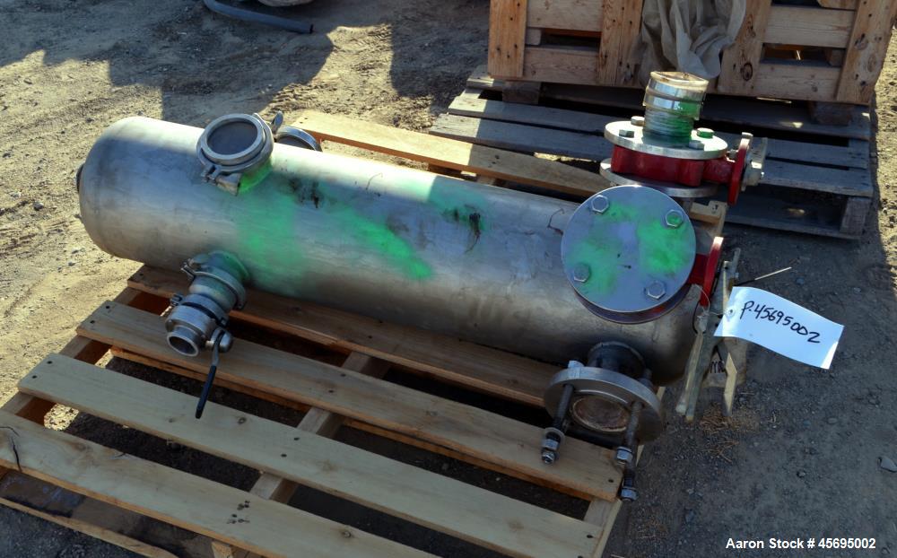 Used C.E. Rogers MVR Mechanical Vapor Re-compression Double Effect Evaporator