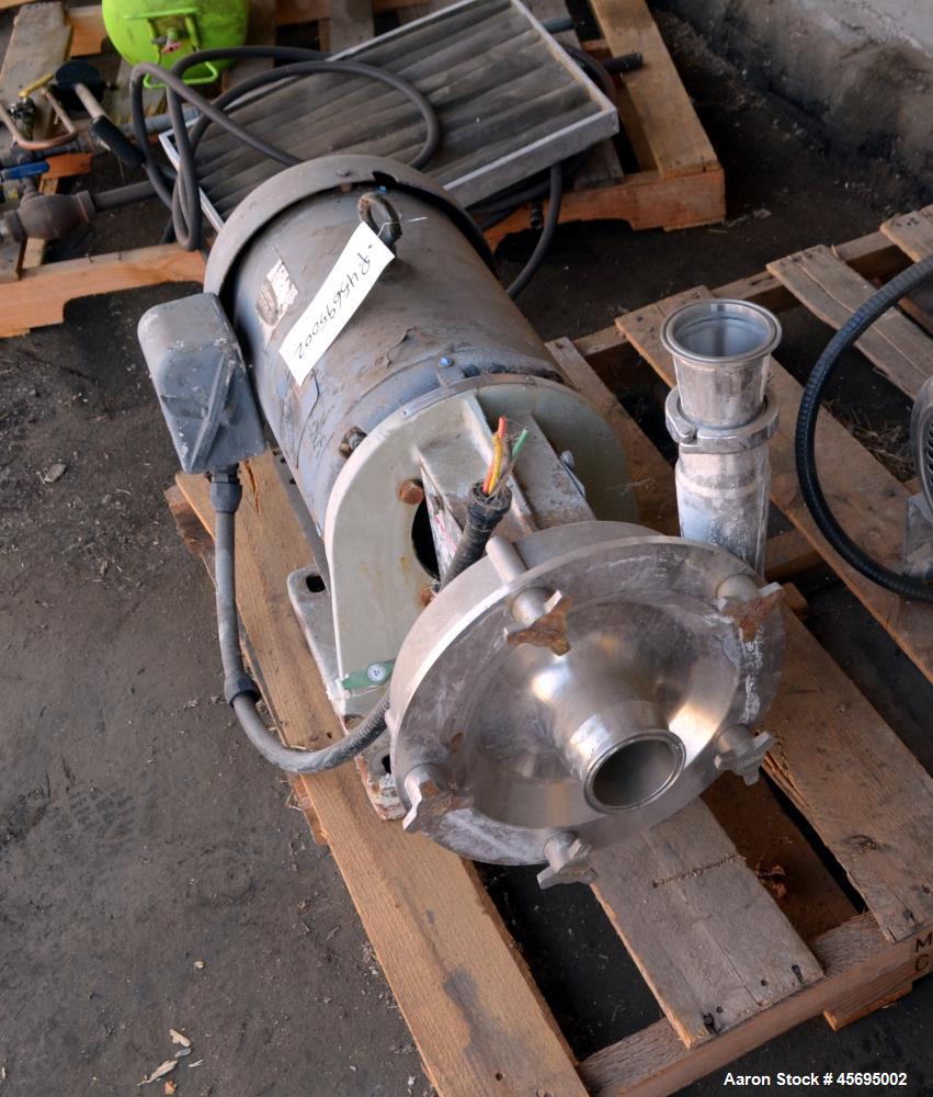 Used C.E. Rogers MVR Mechanical Vapor Re-compression Double Effect Evaporator