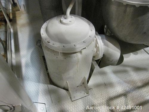 Used Stainless Steel Ing. A. Rossi Double Effect Evaporator, Model VLT 12000