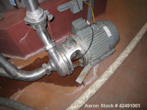Used Stainless Steel Ing. A. Rossi Double Effect Evaporator, Model VLT 12000