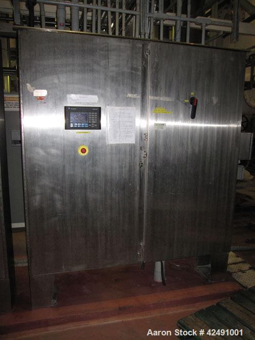 Used- Stainless Steel Ing. A. Rossi Double Effect Evaporator, Model VLT 12000