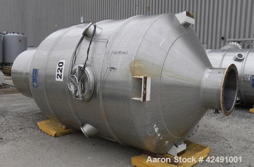 Used Stainless Steel Ing. A. Rossi Double Effect Evaporator, Model VLT 12000
