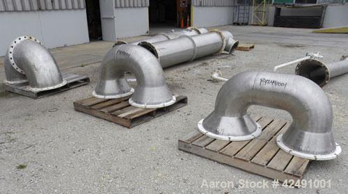 Used Stainless Steel Ing. A. Rossi Double Effect Evaporator, Model VLT 12000