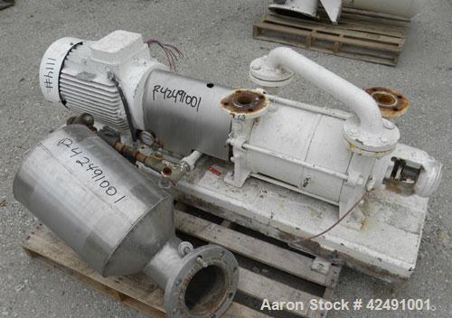 Used Stainless Steel Ing. A. Rossi Double Effect Evaporator, Model VLT 12000