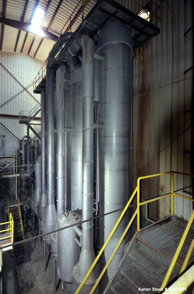 Used Scheffers TVR Thermo Vapor Recompression 6 Effect Evaporator