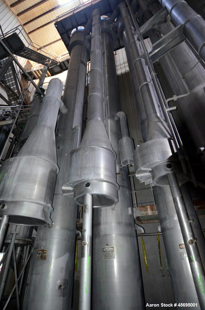 Used Scheffers TVR Thermo Vapor Recompression 6 Effect Evaporator