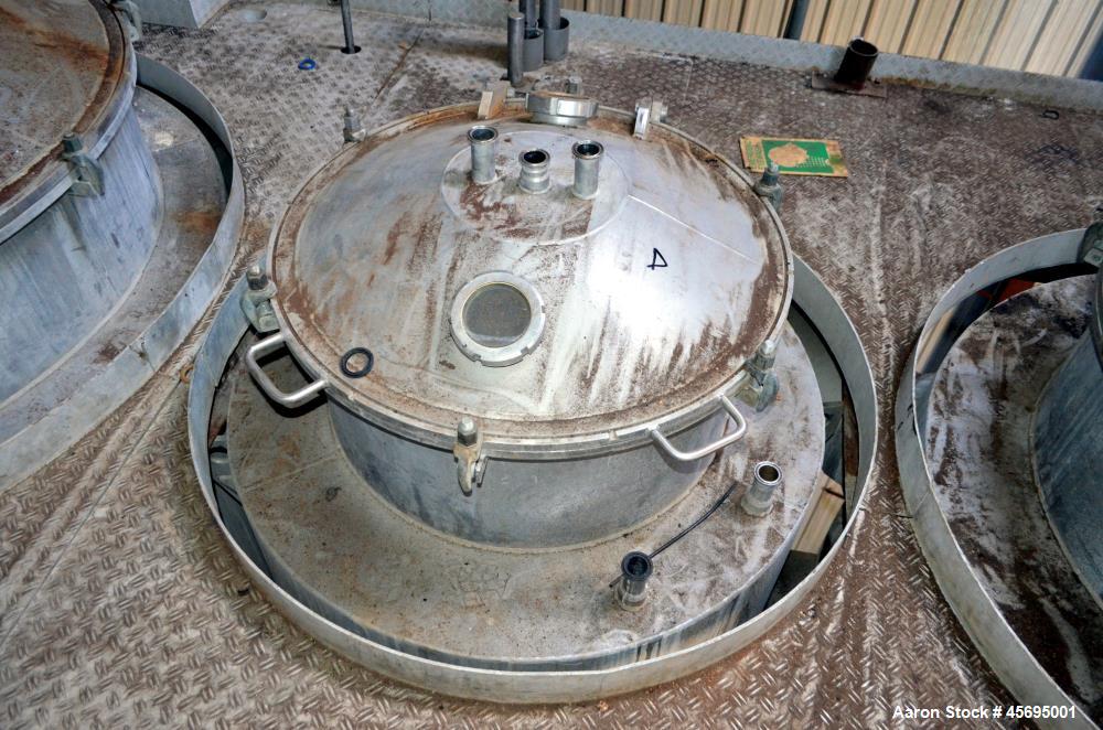 Used Scheffers TVR Thermo Vapor Recompression 6 Effect Evaporator