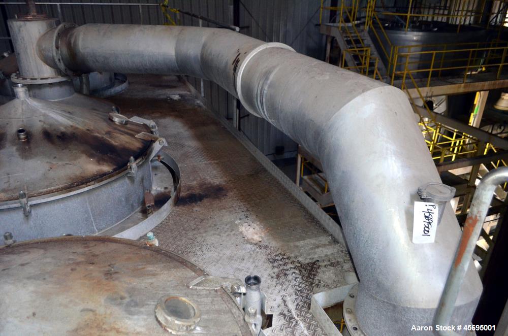 Used Scheffers TVR Thermo Vapor Recompression 6 Effect Evaporator