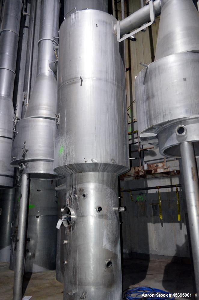 Used Scheffers TVR Thermo Vapor Recompression 6 Effect Evaporator
