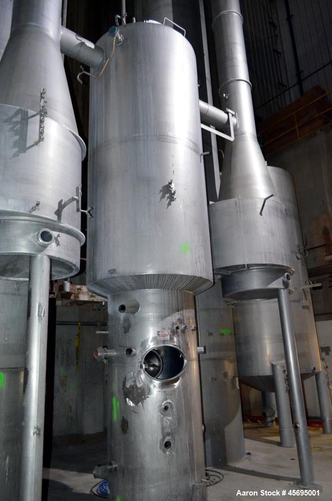 Used Scheffers TVR Thermo Vapor Recompression 6 Effect Evaporator