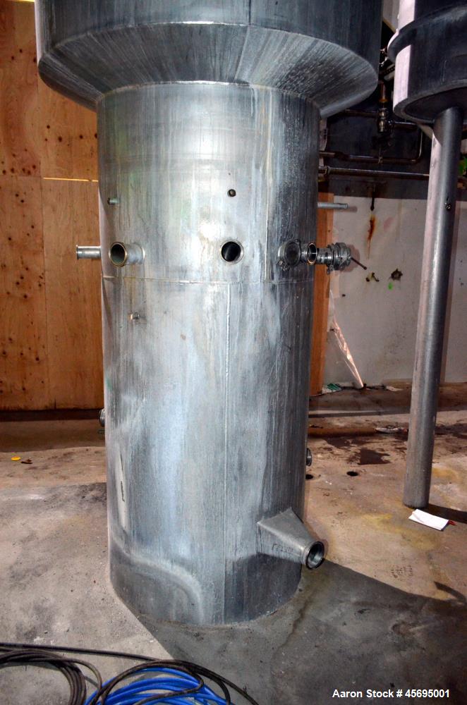 Used Scheffers TVR Thermo Vapor Recompression 6 Effect Evaporator