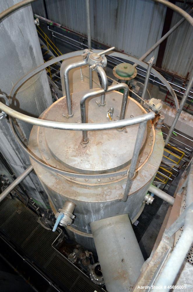 Used Scheffers TVR Thermo Vapor Recompression 6 Effect Evaporator