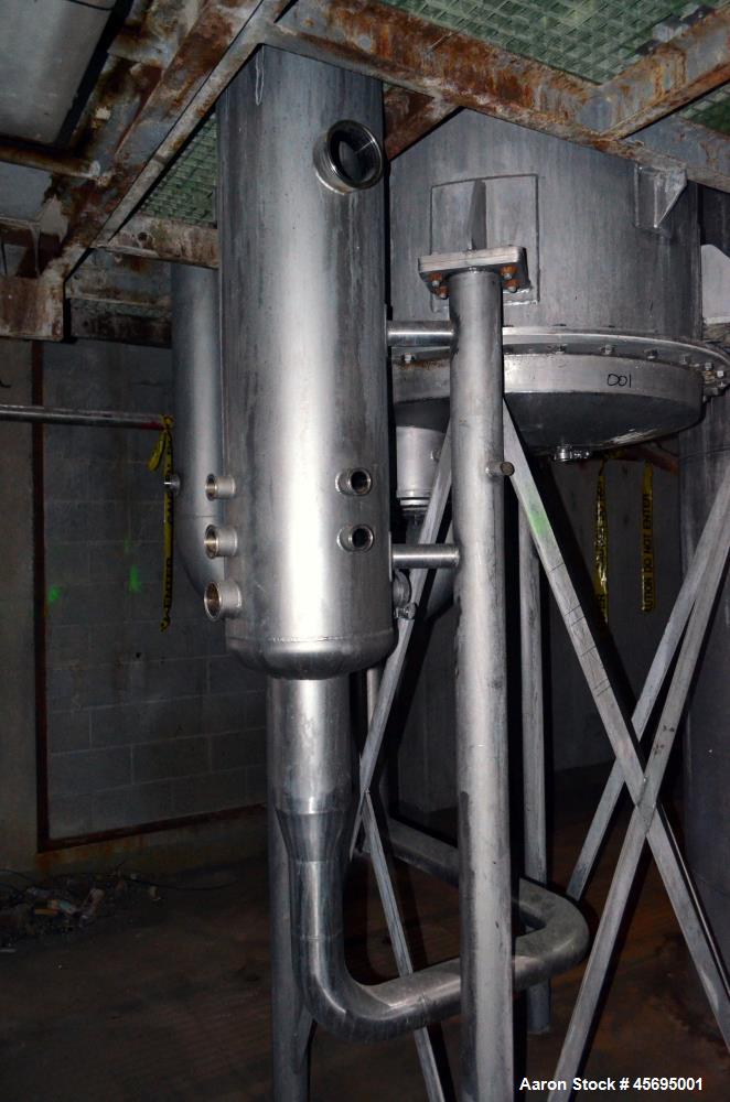 Used Scheffers TVR Thermo Vapor Recompression 6 Effect Evaporator