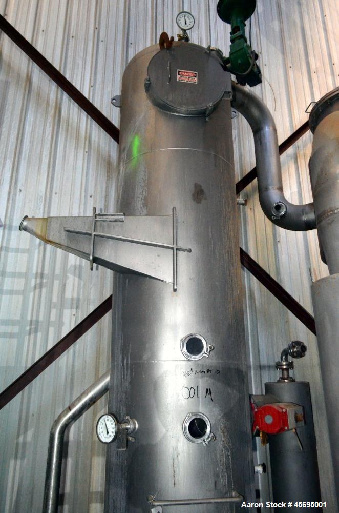 Used Scheffers TVR Thermo Vapor Recompression 6 Effect Evaporator